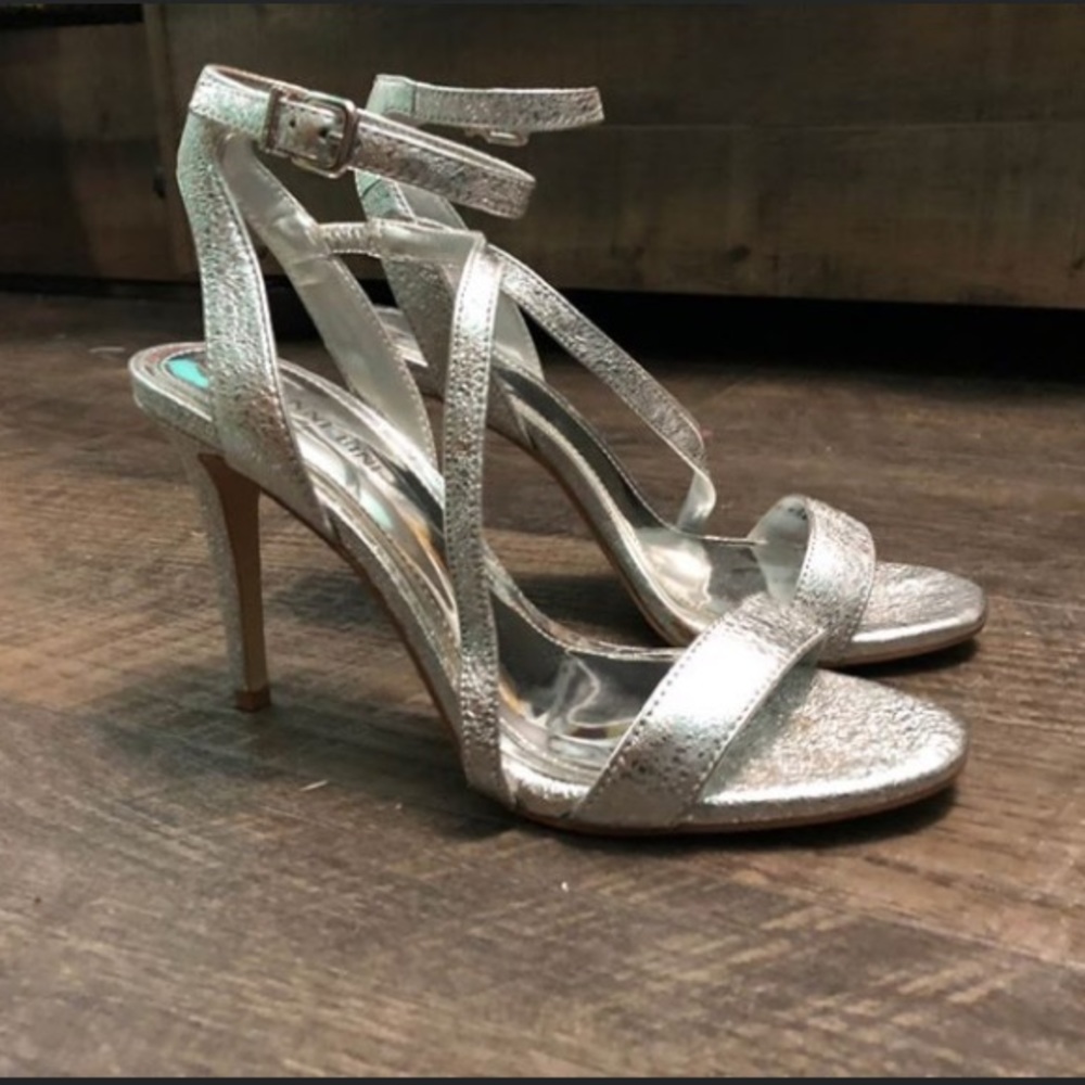 Silver heels